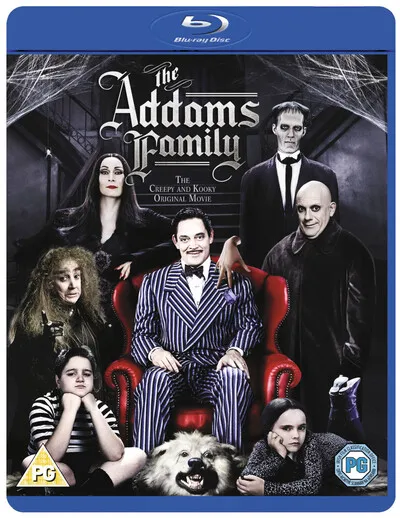 The Addams Family (Blu-ray) Christopher Lloyd Anjelica Huston Christina Ricci