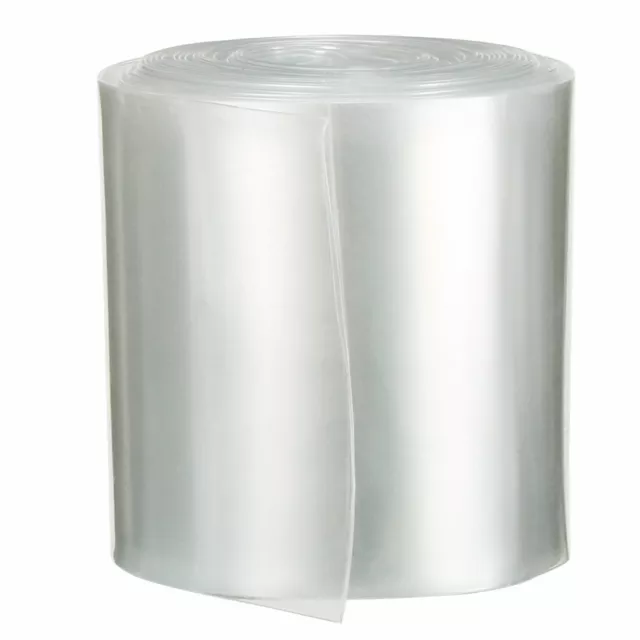 PVC Tubo termoretraibile trasparente 4 x Batteria 18650 65mmLarghezza 4m lungo