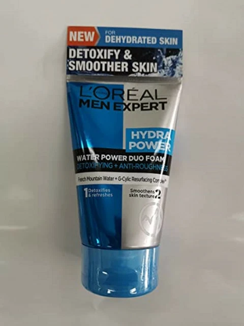 L'OREAL MEN EXPERT Hydra Power Water Power Duo Foam 100ml -1st double-textured s