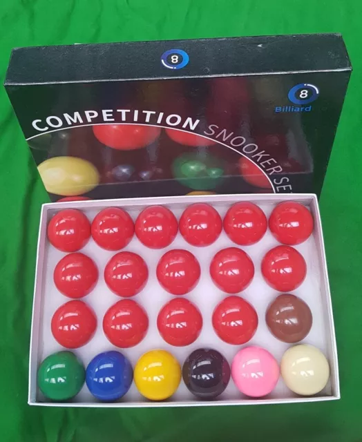 Brand New Snooker Billiard Table balls Full size set 2 1/16" (52.5mm) SALE OFFER