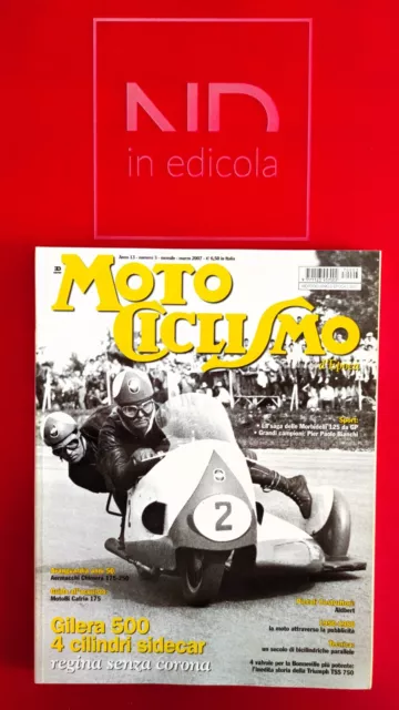 Motociclismo D'epoca Marzo 2007 - Aermacchi Chimera 175 - 250  Motobi Catria 175