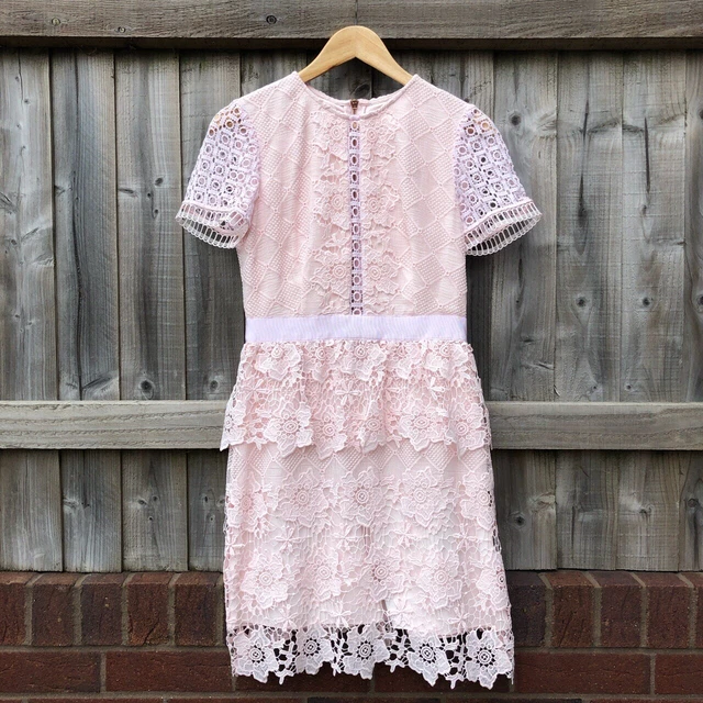 TED BAKER PINK Dixa Layered Lace Skater Dress 45.00 - PicClick UK TED BAKER PINK Dixa Layered Lace Skater Dress 45.00 - PicClick UK