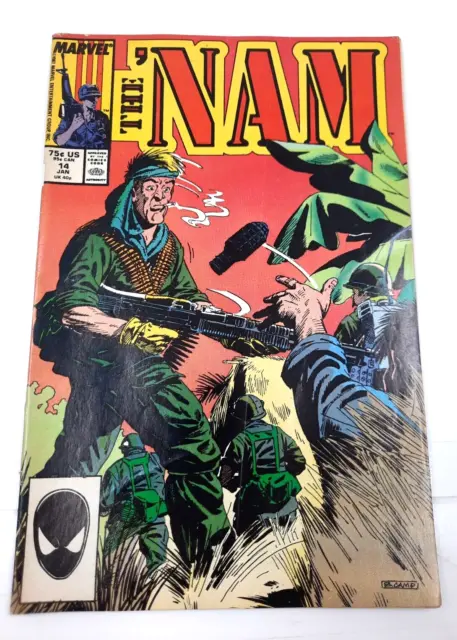 The 'Nam #14 1988, Marvel Comics. Vietnam War, Military.