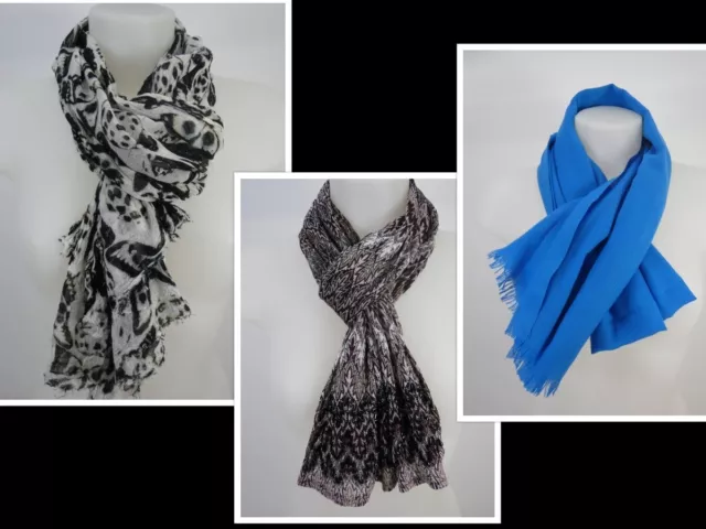 Bundle Lot Scarves Wrap Multifunctional Scarf Shawl Soft Classic Elegant