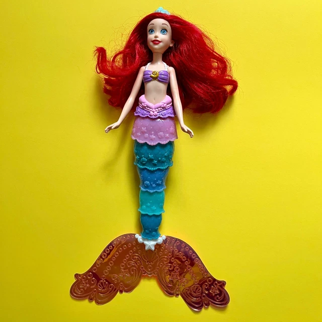 NEW DISNEY PRINCESS Ariel Color Change Spa Doll Color Reveal Little