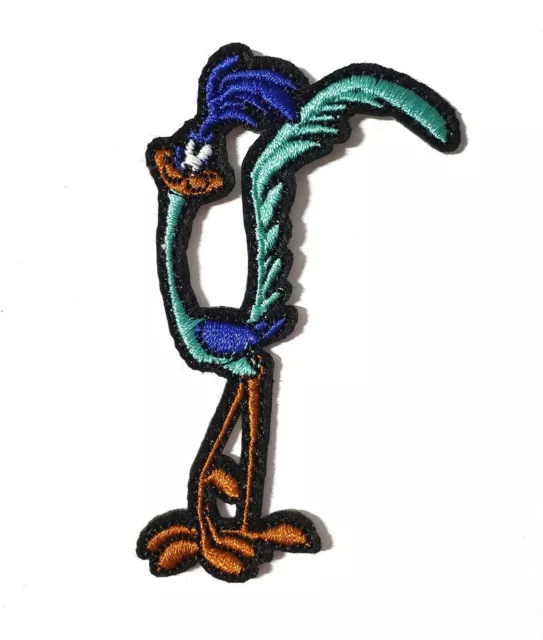 ROAD RUNNER PATCH Wile E Coyote Looney Tunes Embroidered Iron On ...