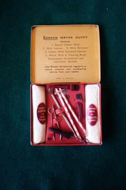 Ronson Service Outfit (Completo) Uk