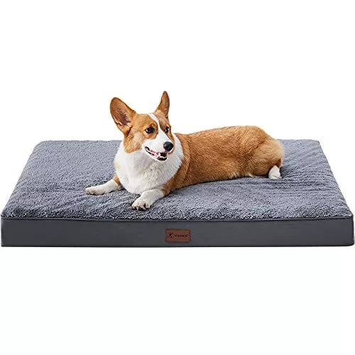 Orthopedic Dog Bed for S, M ,L ,XL,XXL Dogs, Removable Waterproof Washable Cover