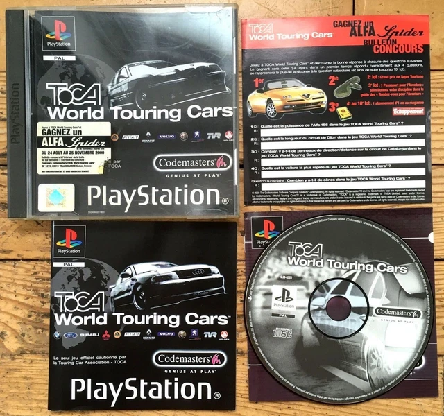 Jeu PS1 PORSCHE CHALLENGE - Boîte Cassée, Sans Notice, Disque Fonctionnel PAL FR
