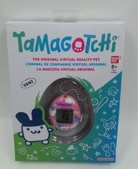 Tamagotchi Original Bandai Gen 2 - Nouveau Sous Blister Avec Porte-Clés - Vintage Japon