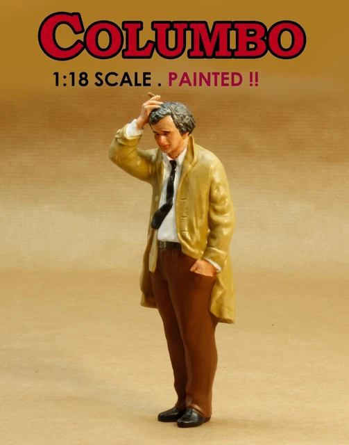 FIGURINE 1/18 LE CHIEN DE COLUMBO VROOM NOT PEINT NOREV WELLY