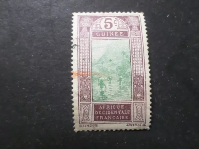 Guinea, 1922 Briefmarke 84 Entwertet, VF Verwendet Briefmarke