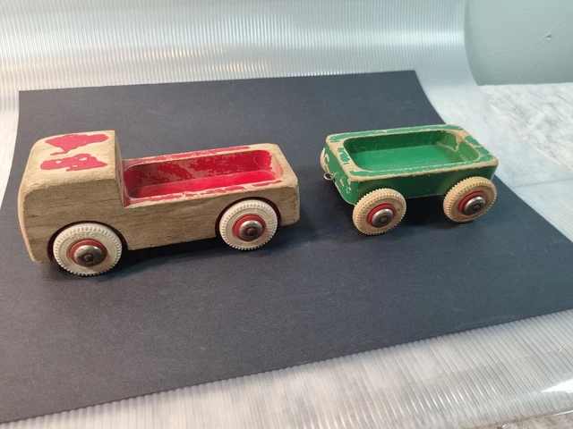 Camion En Bois Brio – Vintage Années 60, Numéro 0725/31525, Rare