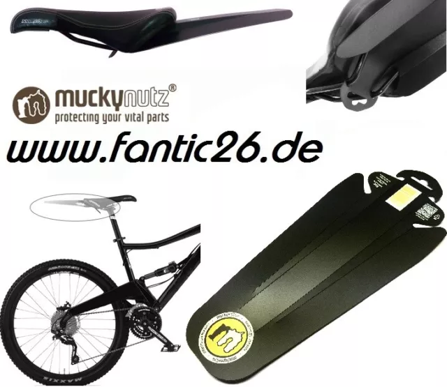 Mucky Nutz FENDER Marsh Garde-Boue XL Guard Spritz-Schutz Bender Bas MTB Bike