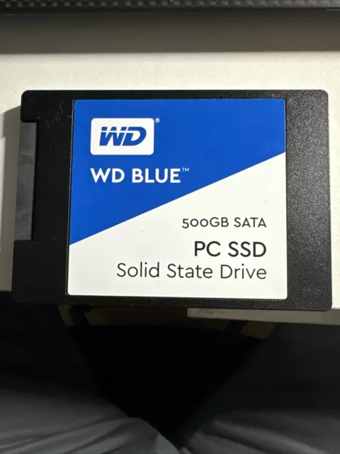 WDS500G1B0A- Western Digital WD Blue 500GB SSD SATA Drive 2.5"