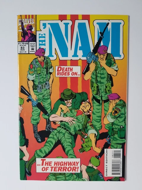 Nam' #83 (1993 Marvel Comics) The 'Nam ~ Hard to Find Second to Last Issue FN/VF