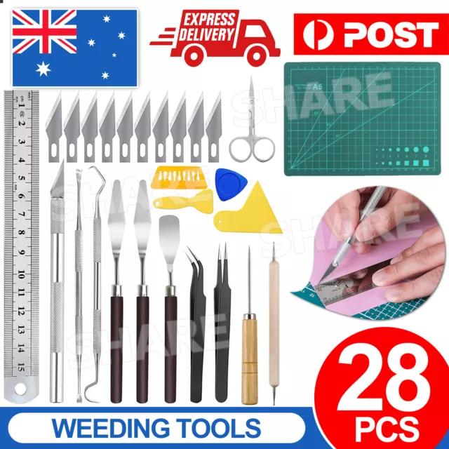 Weeding Tools for Vinyl - 5 Pcs Craft Weeding Basic Tool Set
