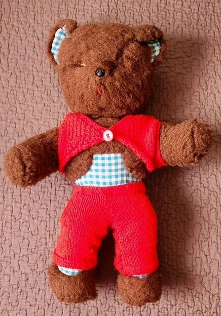 HARRODS - OURS - BEIGE - ASSIS - NOEUD Vert 🧸 - Jeux & Jouets