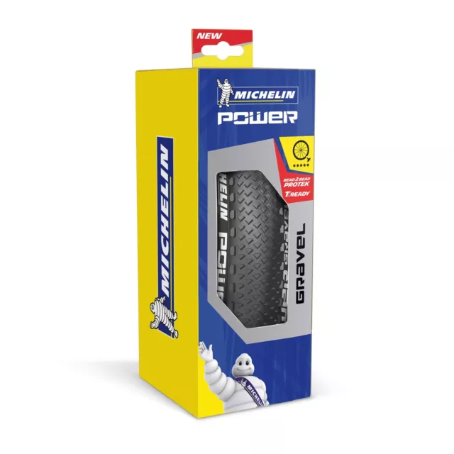 Michelin Power Gravel Tyre 700 x 35c Black (35-622) 2