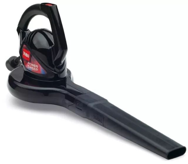 Toro 51585 Power Sweep Electric Leaf Blower, 7 Amp 160 mph Black