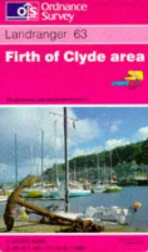 Firth of Clyde Area (Landranger Maps) by Ordnance Survey Sheet map, folded Book