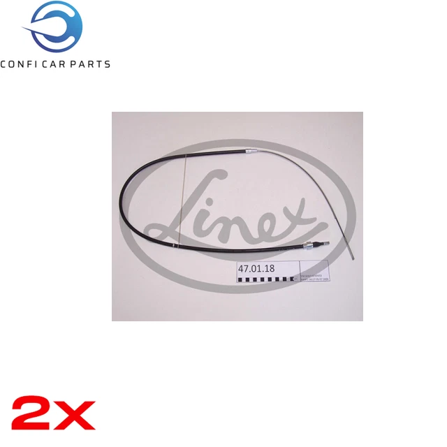 Handbremsseil Bremsseil Paar Hinten Linex 470118 2Pcs P Neu Oe Qualit�T