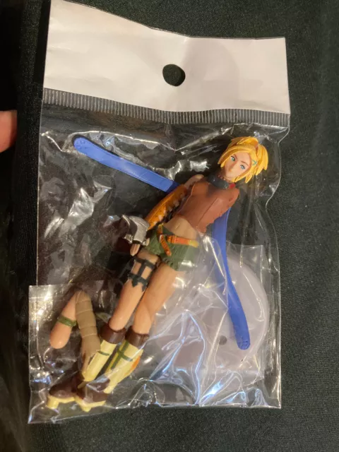 FINAL FANTASY X RIKKU / 3.8"  9.5cm SOLID PVC FIGURE MINT Undisplayed