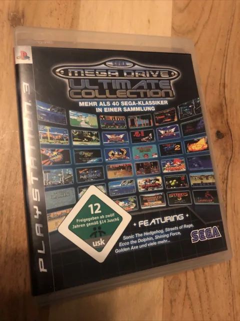 Sega Mega Drive Ultimate Collection (Sony PlayStation 3, PS3, 2009)