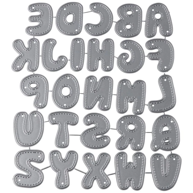 15,2*12,3 cm Alphabet Cutting stirbt  Für Buchstaben Vorlage