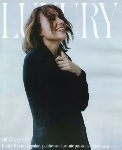 UK Telegraph Luxury Magazine: Keeley Hawes, Ridley Scott, Susie Cave, 6.4.24