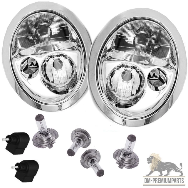 Mini R53 Scheinwerfer MINI COOPER R50 R52 R53 Scheinwerfer Links Rechts H7/H7 +BIRNEN ...