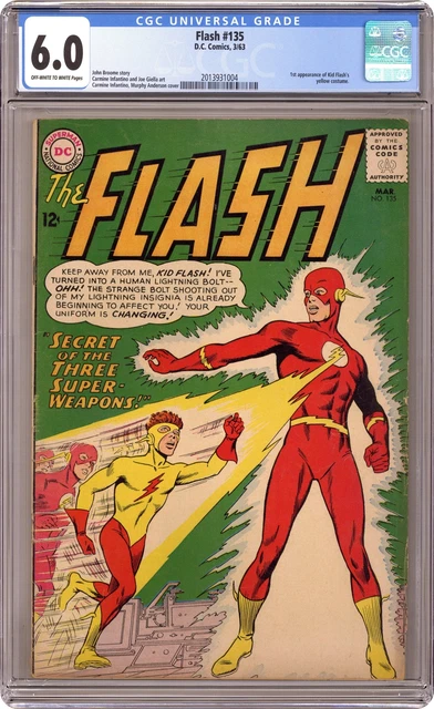 Flash #135 CGC 6.0 1963 2013931004