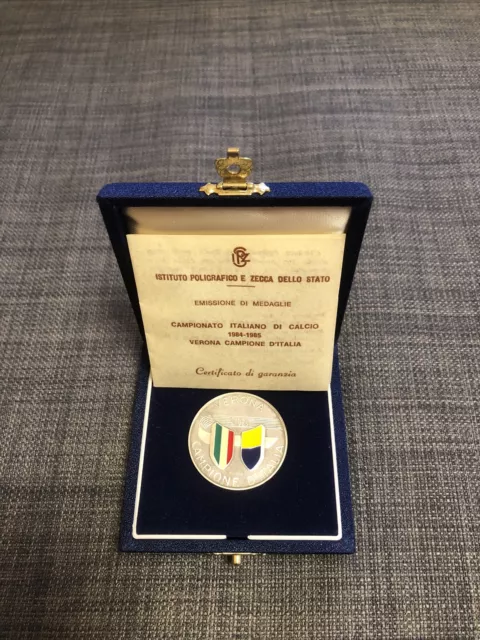 Medaglia Verona campione D’Italia 84/85