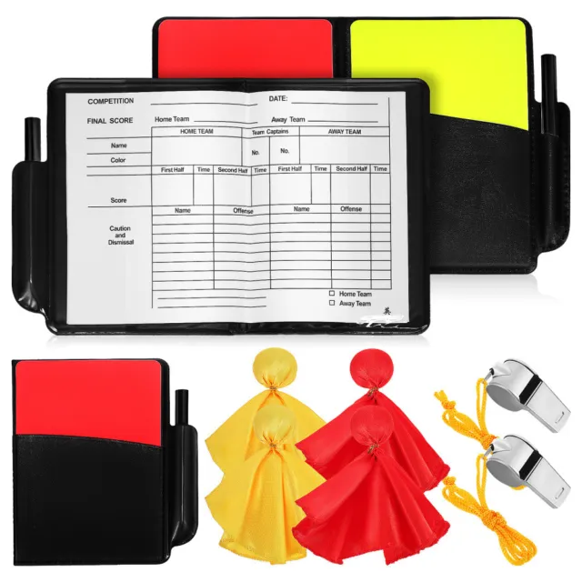 Polyester Professional Referee Cards Soccer Yellow Red Football Flags
