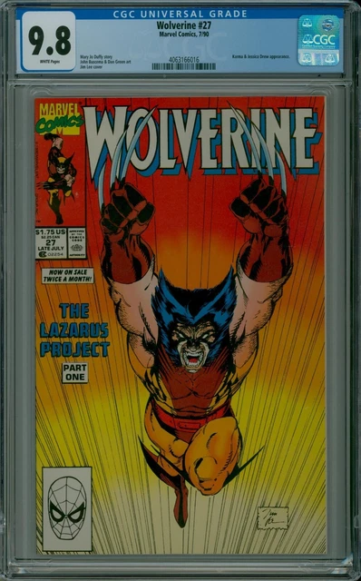 Wolverine #27 CGC 9.8 NM/MT near mint white pages Marvel comics 4063166016