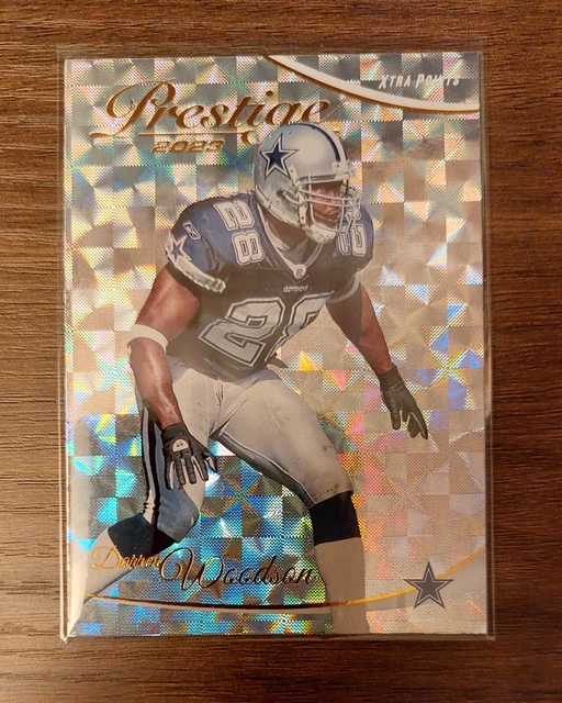 Darren Woodson Cowboys 2023 Panini Prestige Football NFL Hyper Parallel Mega Box