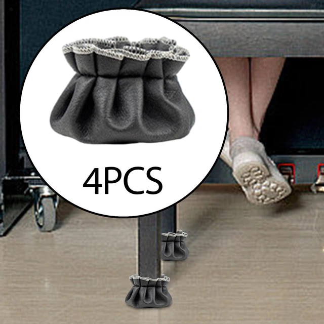 4 Pieces Piano Bench Leg Covers Wear Resistant Dust Cover