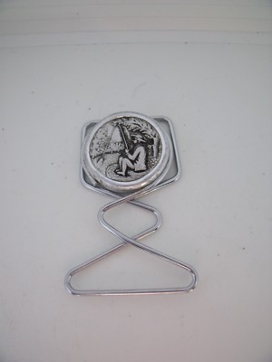 Dior Rare voir introuvable pince a billet métal argenté Christian DIOR 