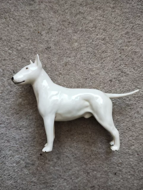 English Bull Terrier Beswick Figurine Ch. Romany Rhinestone