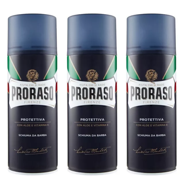 Proraso Shampoo Da Barba Idratante Protettiva Per Tutte Le Barbe 3pz 400ml