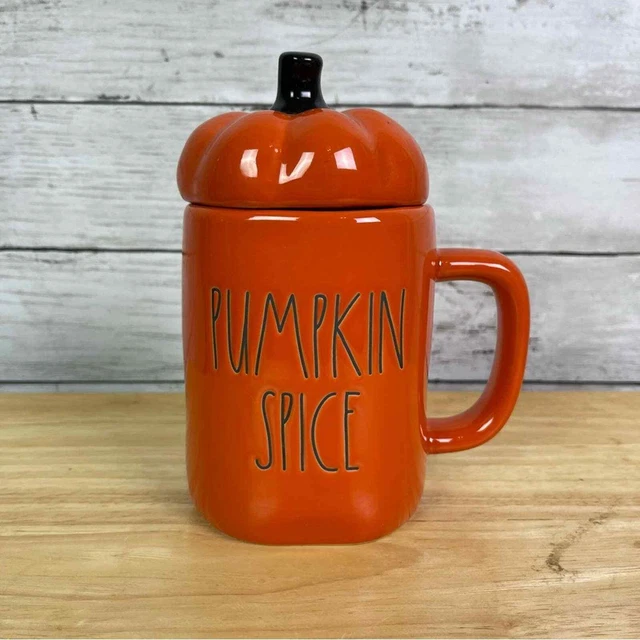Rae Dunn Pumpkin Spice Topper Mug