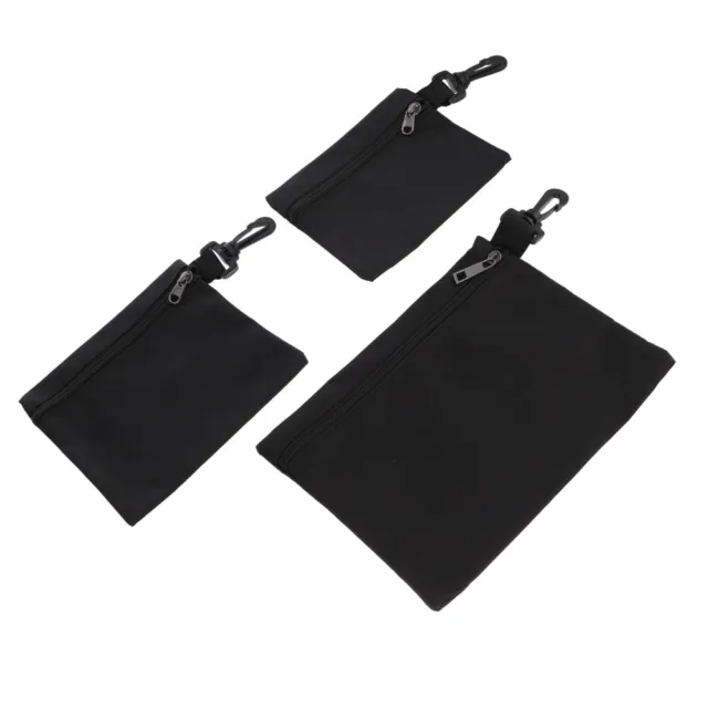 Paquete de 3 piezas de bolso de mano impermeable bolsas de herramientas de lona kit de herramientas de jardín horizontal