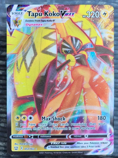 Pokemon Battle Styles Tapu Koko VMAX 051/163 - PikaShop