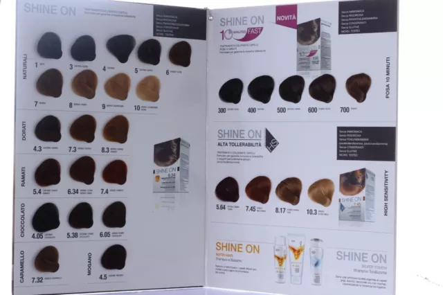 Bionike Shine On Trattamento Colorato Capelli VARI COLORI tonalità CASTANO