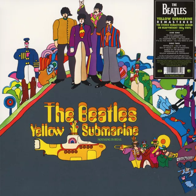 The Beatles - Yellow Submarine (Vinyl LP - 1969 - DE - Reissue)