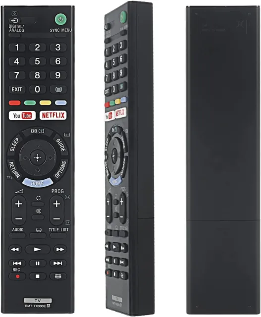 RMT-TX300E Télécommande rechange 149331411 Sony Smart TV téléviseur télé tube vv