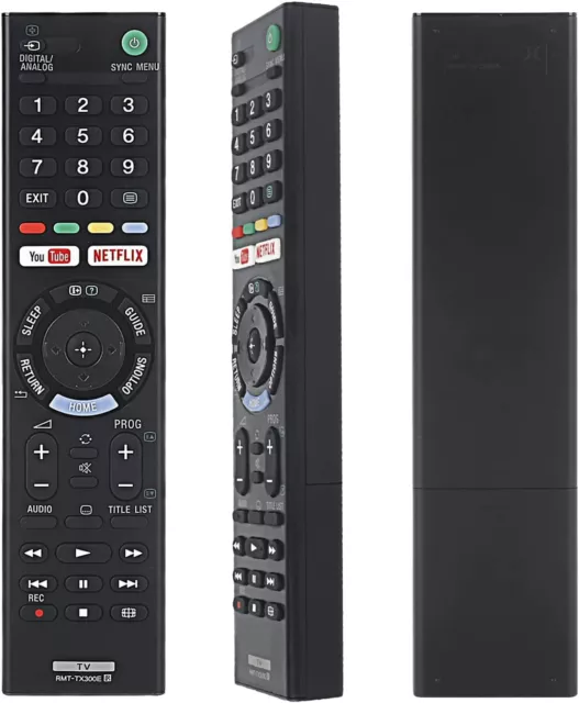 RMT-TX300E Télécommande rechange 149331411 Sony Smart TV téléviseur télé tube vv