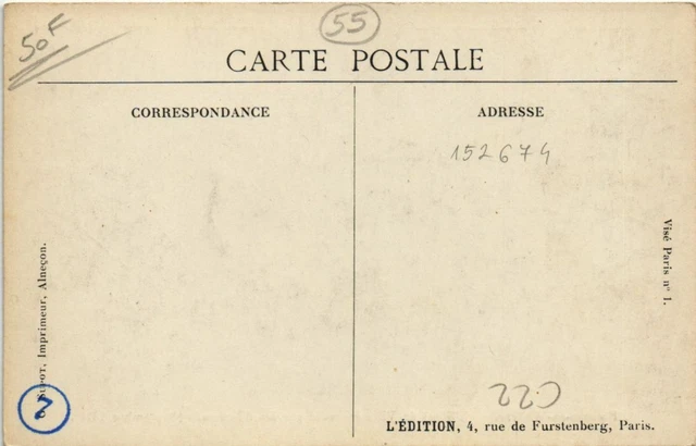 CPA FRESNES-en-WOEVRE L'Hotel de Ville burned by the Germans (152674) 2