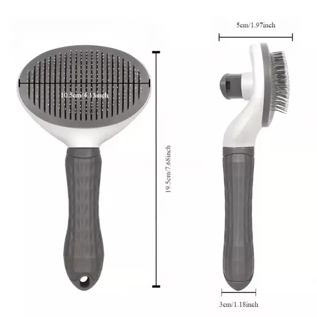 Brosse Toilettage pour Chien et Chat Anti-Perte de Poils, Accessoire Animaux