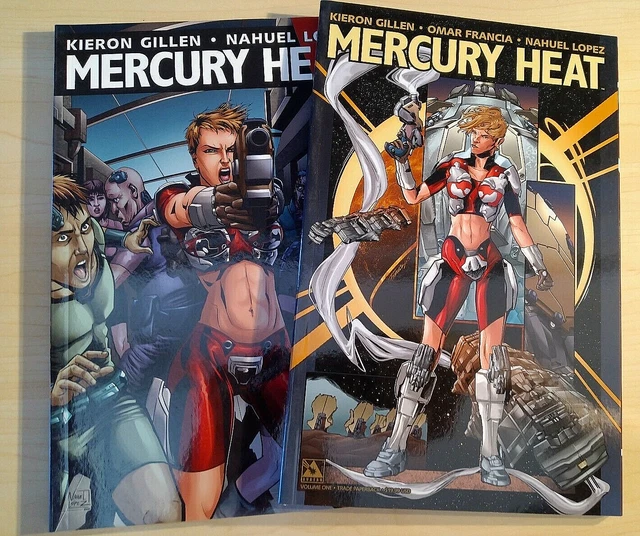 Mercury Heat volume 1 & 2 TWO BOOK LOT TPB softcover Kieron Gillen AVATAR new